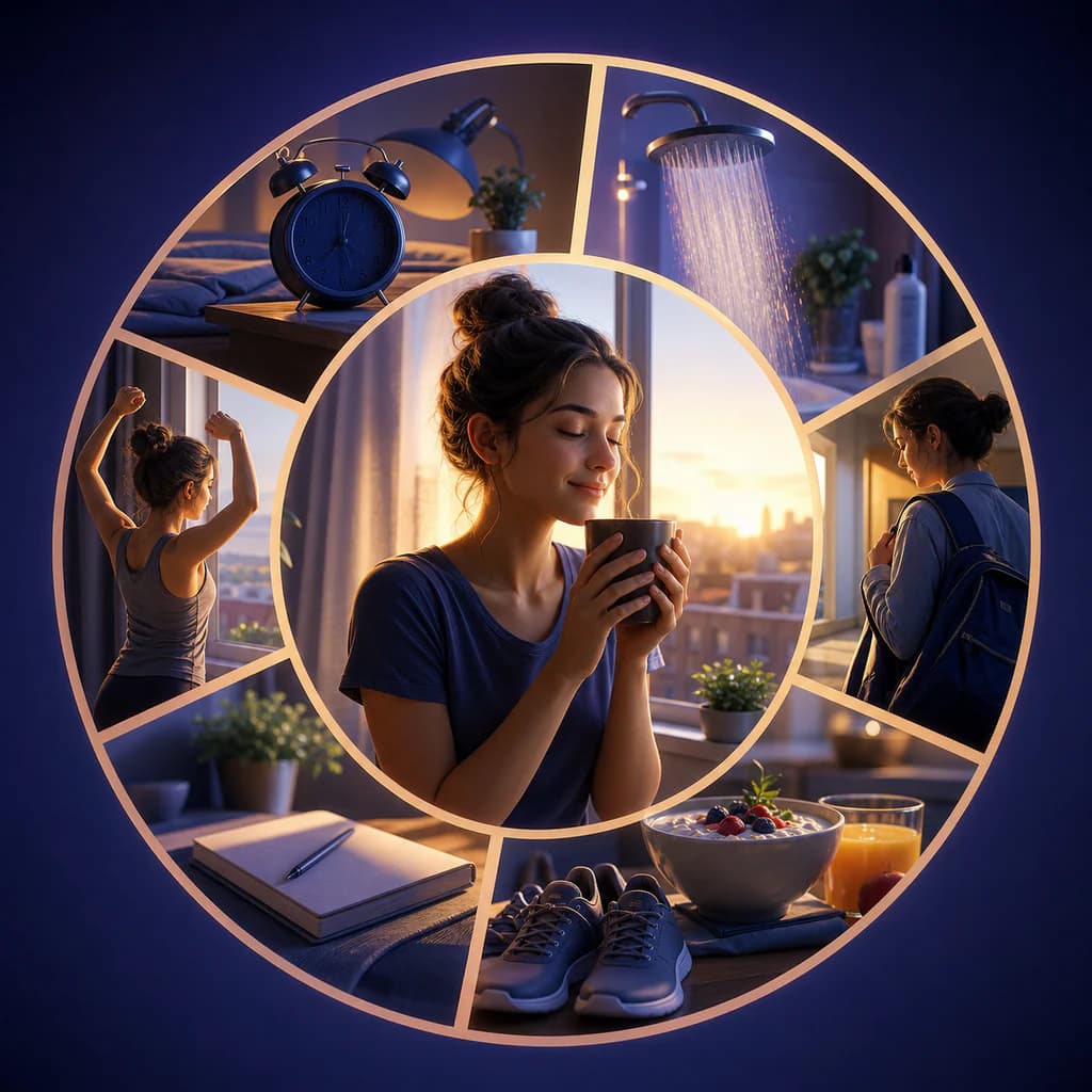 My Morning Routine - Learn A1 English with listening