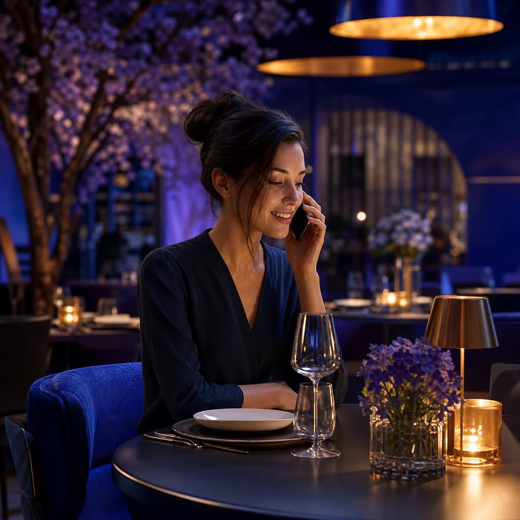 Booking a Restaurant Table - Learn A2 English with listening