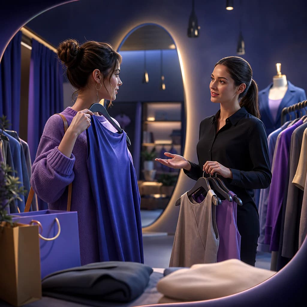 Shopping Talk: Complete the Phrases - Learn A2 English with fill in the gaps