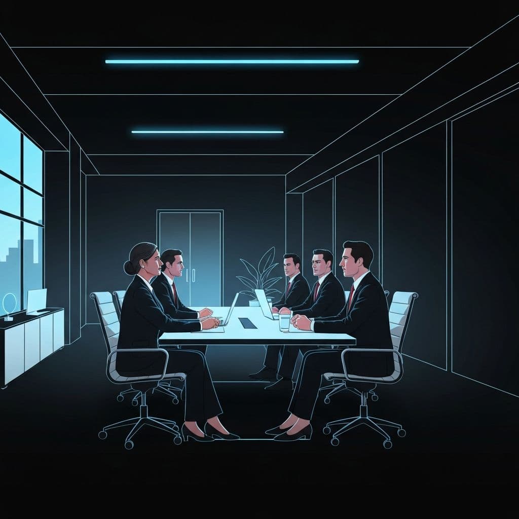Business Meeting Terms: Word Box - Learn B2 English with word box fill