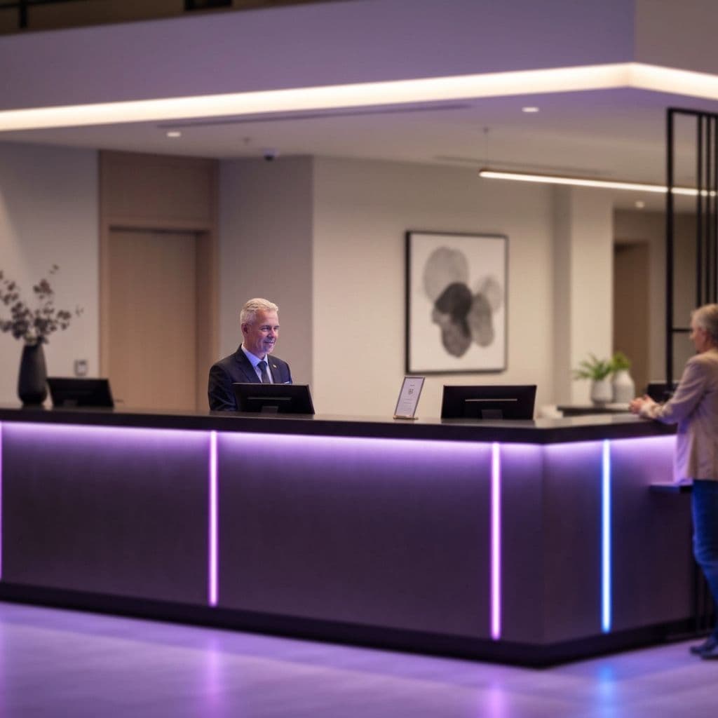 Hotel Check-in Essentials - Learn A2 English with word box fill